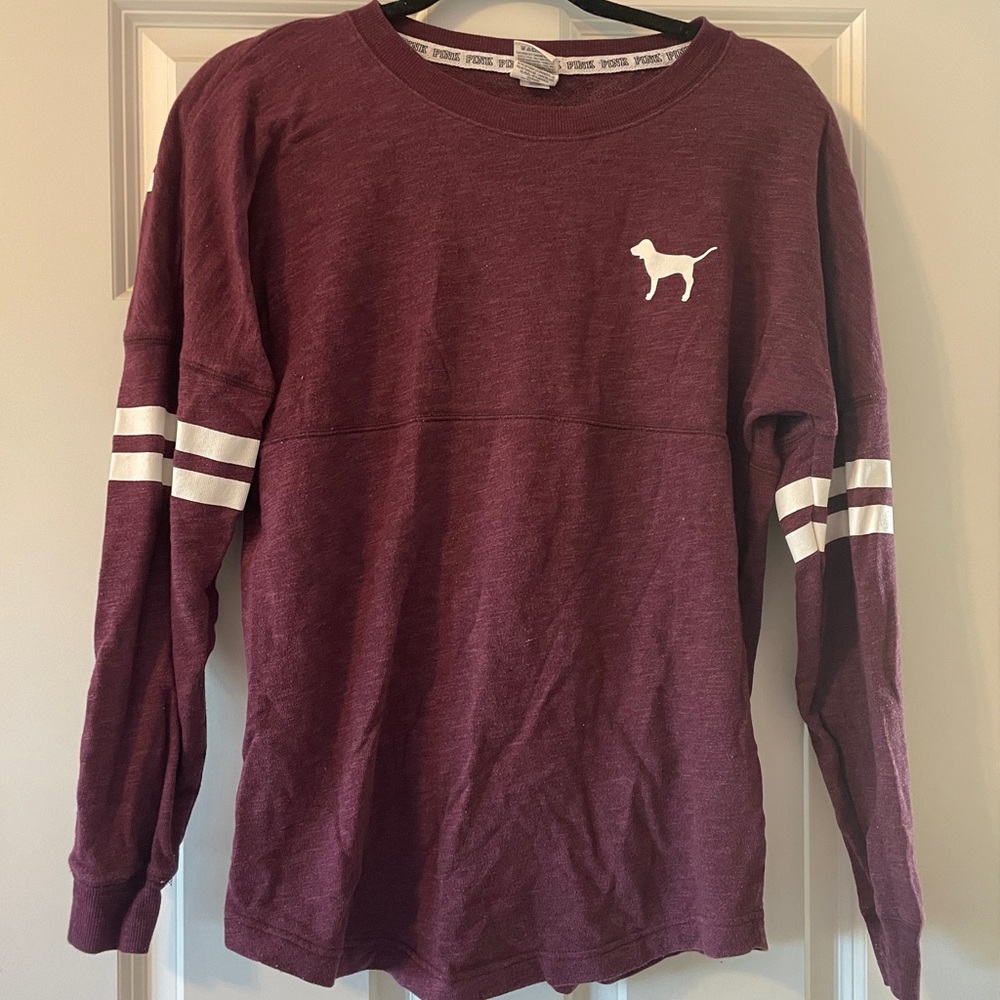 Victoria’s Secret PINK Oversized Long-sleeve top